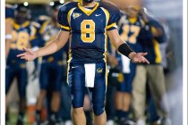 Aaron Rodgers of the California Golden Bears in a game against UCLA - 2004 Berkely CA