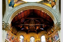 Interior view of Stanford Memorial Church