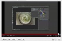 Video of 8.3 second test time on Photoshop Radial blur benchmark test