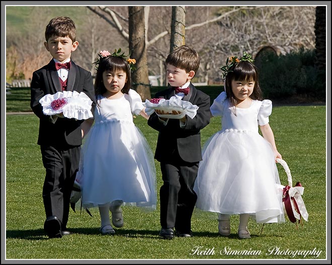 Flower girls and Ring bearers