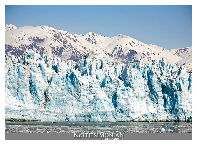 View of the Hubbard glacier from the Radiance of the Seas - Royal Caribben International Cruise line