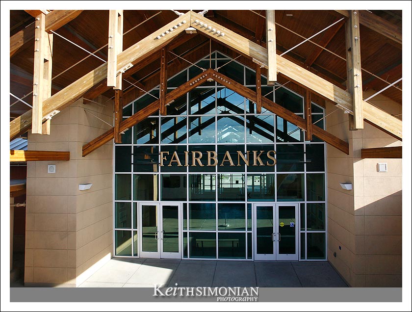 Railroad station Fairbanks, Alaska
