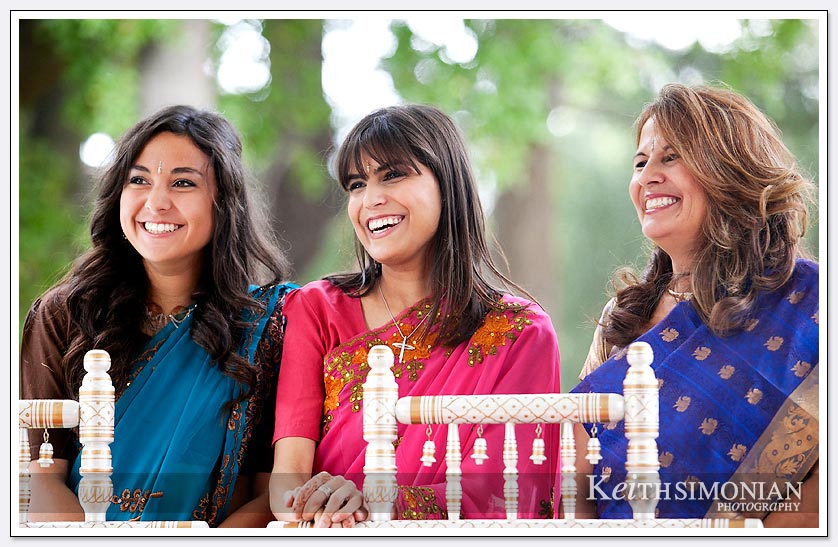 bright colors and smiles from family members