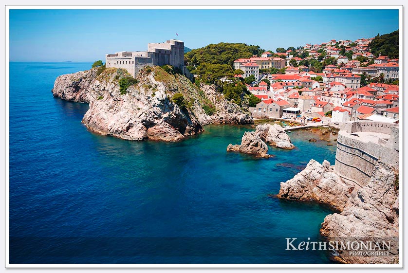 Kings Landing Dubrovnik Croatia where the HBO show Game of Thrones is filmed