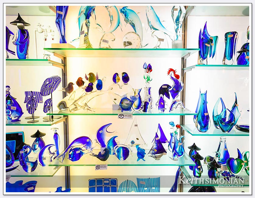 Glass art for sale in Venice Italy