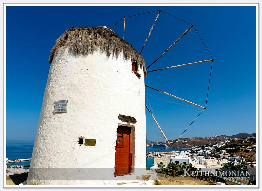16th century windmill built by the Venetians - Mykonos, Greece