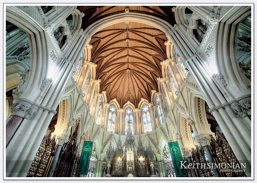 Interior photo of St. Coleman's church - Cobh, Ireland