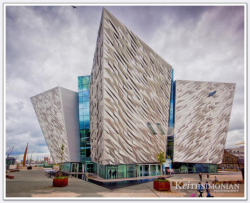 Titanic Museum which opened in 2012 - Belfast Ireland