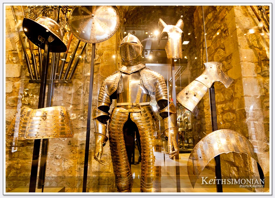Suit of Armor at the Tower of London in England