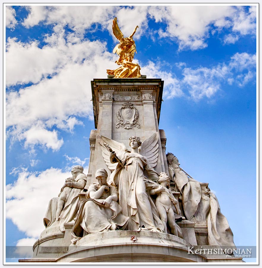 Victoria Memorial by Buckingham Palace - London England