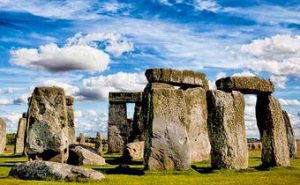 Clouds over Stonehenge England