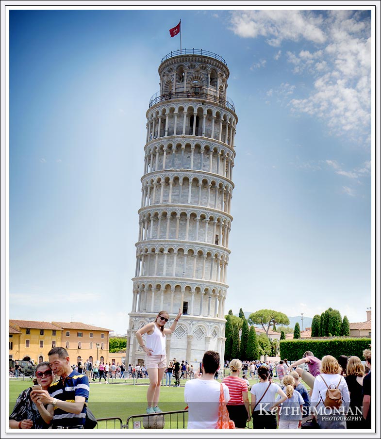 The most unoriginal photo of the leaning tower of Pisa