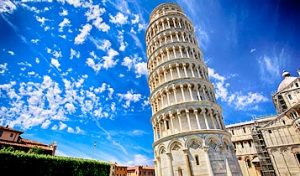 The Leaning tower of Pisa is just one of the interesting attractions inside the walls - Pisa, Italy