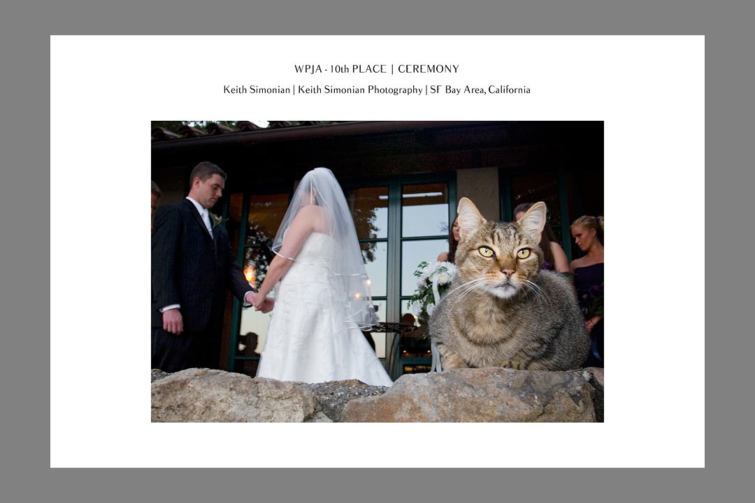 WPJA Wedding Photojournalist Association Contest - 10th place - Ceremony - Keith Simonian Photography