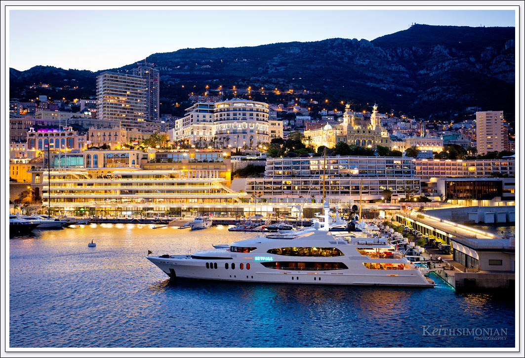 Port Hercules which serves as the home of the Monaco Yacht Club is a spot where the rich and famous come to park their boats to be seen. 