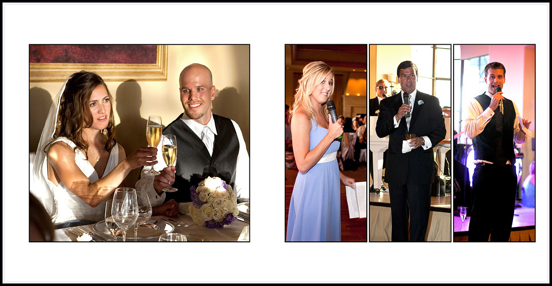 Wedding toast and speeches - Pelican Hill Resort