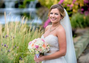 Bridal portrait at Wedgewood in Brentwood, CA