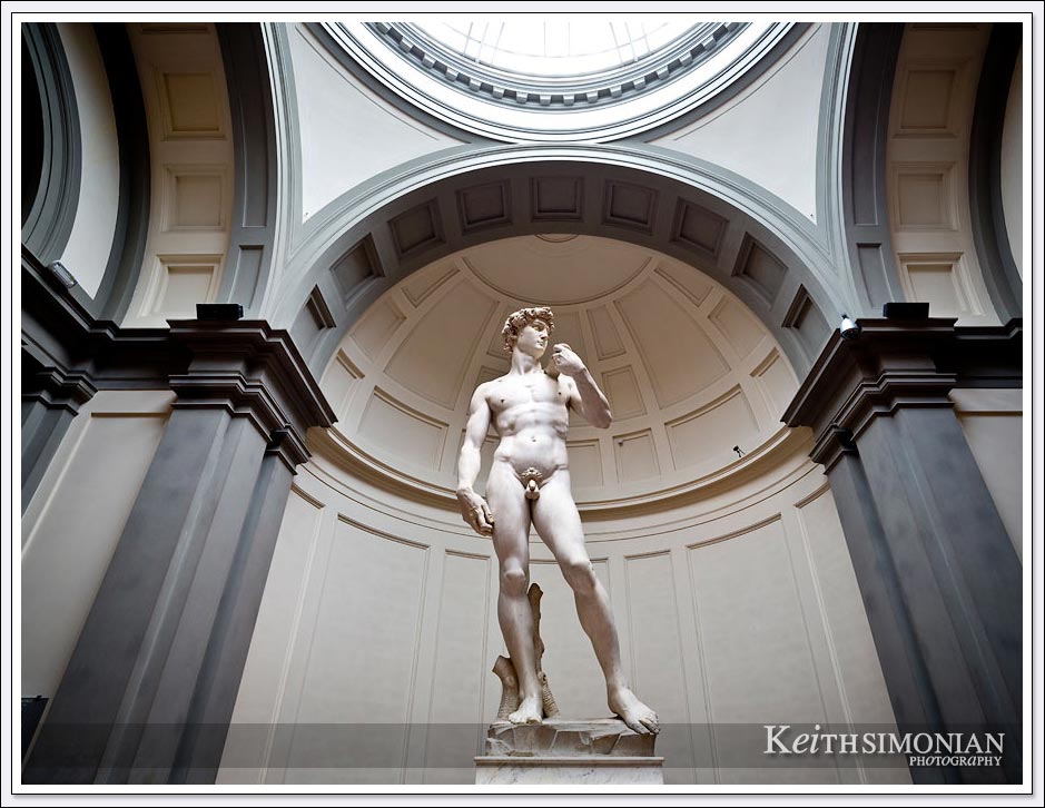 Michelangelo's David - Florence Italy - Accademia Gallery