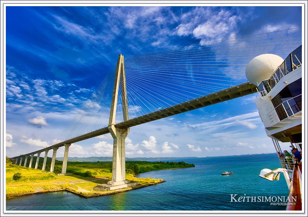 The Puente Atlántico bridge near the Panama Canal.